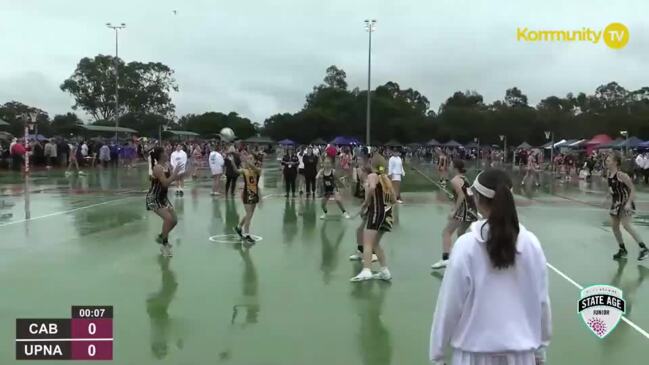 Replay: Netball Queensland State Age Titles - Caboolture Gold v Underwood Park Black (U13)