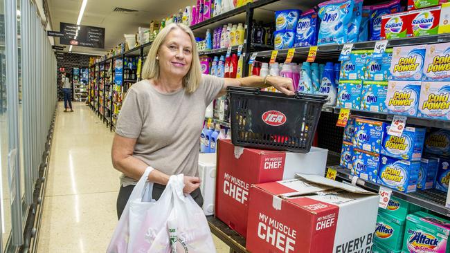 Shoppers were drawn to IGA supermarkets during the pandemic as they preferred to stay close to home. Picture: Richard Walker