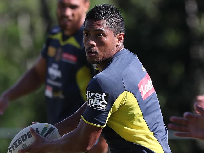 Anthony Milford. The Brisbane Broncos training at Purtell Park in Bardon.  Pic Peter Wallis