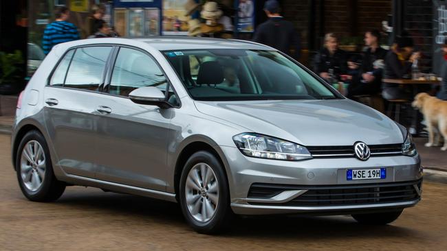 The Volkswagne Golf has an accomplished and comfrotable cabin.