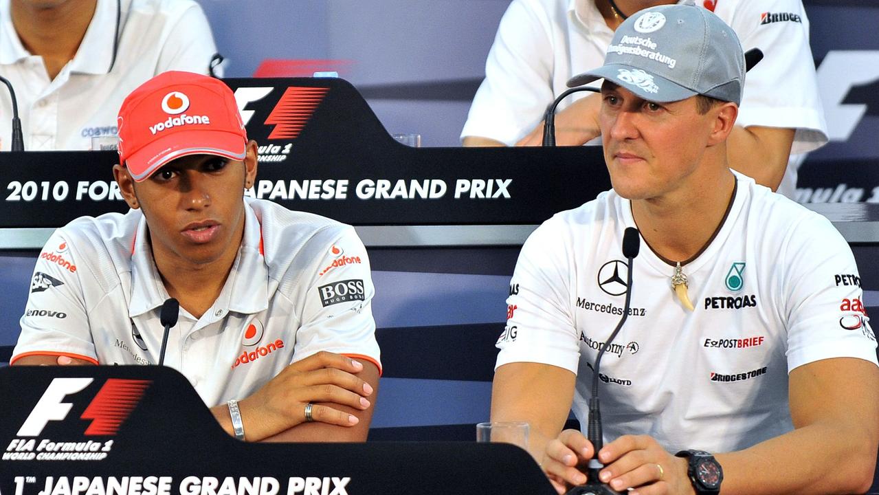 Michael Schumacher had high hopes for Lewis Hamilton.