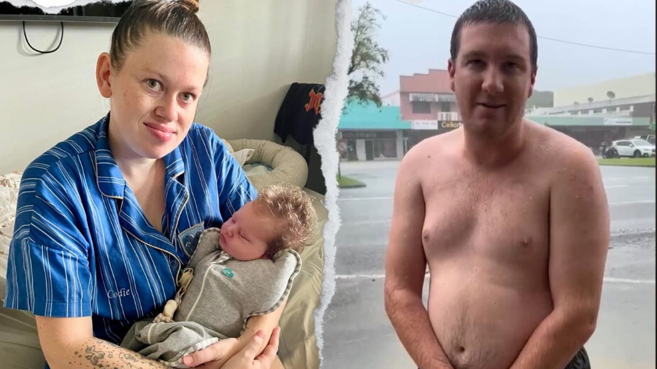 ‘I was swimming’: Couple and newborn’s incredible rescue