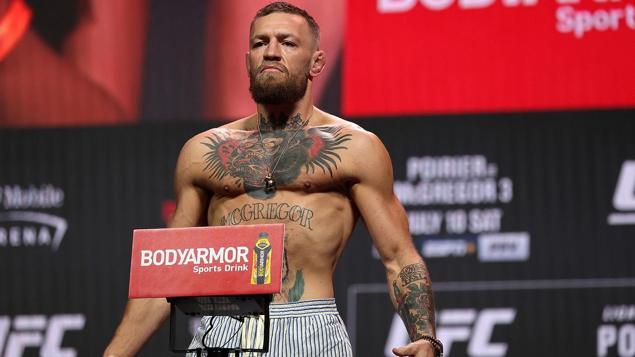 Conor McGregor was reportedly in trouble with the law. Photo: Stacy Revere/Getty Images/AFP