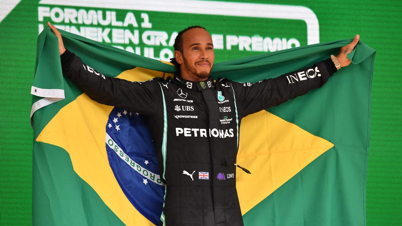Lewis Hamilton will look to win back-to-back races at the Qatar Grand Prix. Picture: Nelson Almeida/AFP