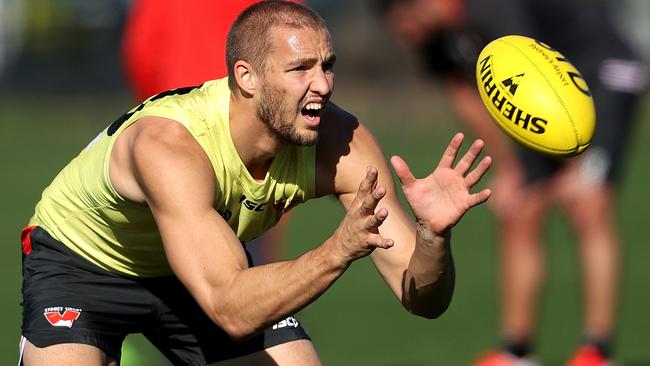 Sam Reid is another injured Swans big man. Picture: Phil Hillyard