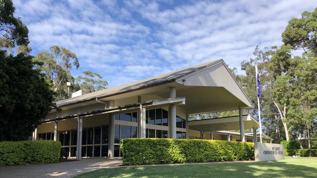 The crematorium at Mt Gravatt Cemetery. Photo: Danielle Buckley