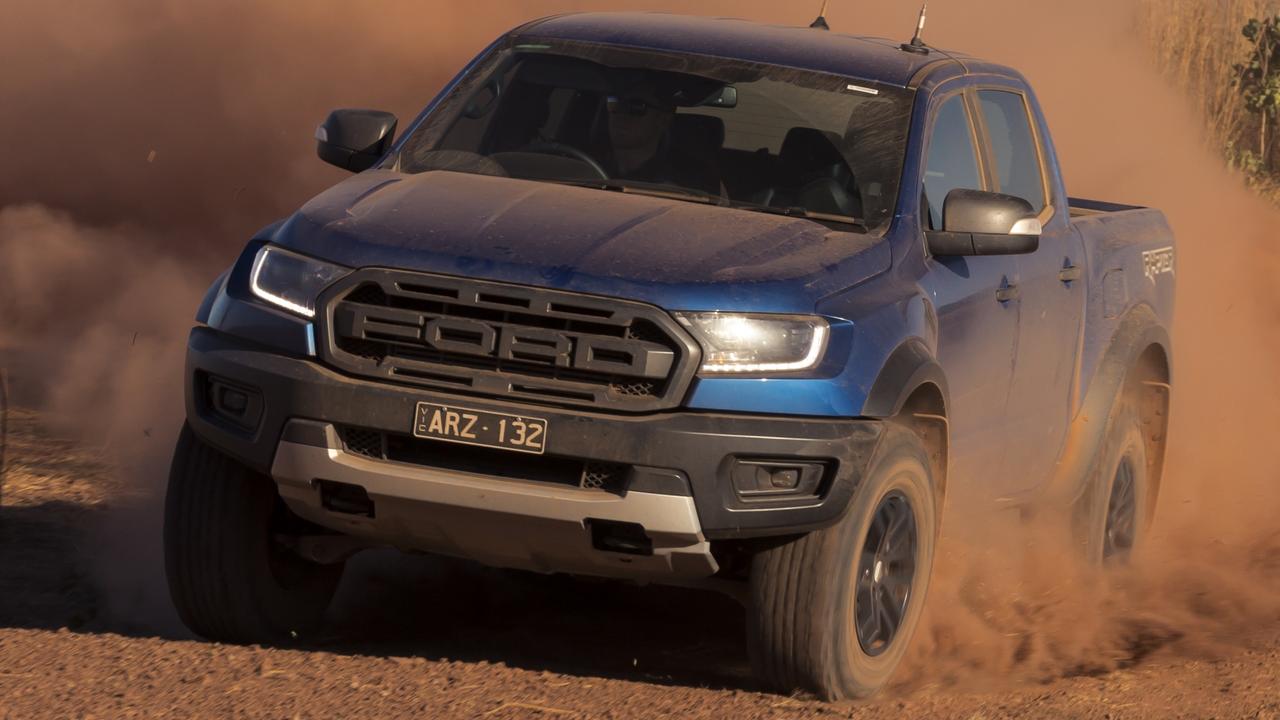 The Raptor is remarkable on dirt. Picture: Supplied.