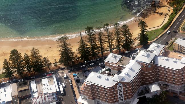 Terrigal Crowne Plaza and Terrigal Beach is the jewel in the Central Coast’s tourism crown. Picture: Peter Clark