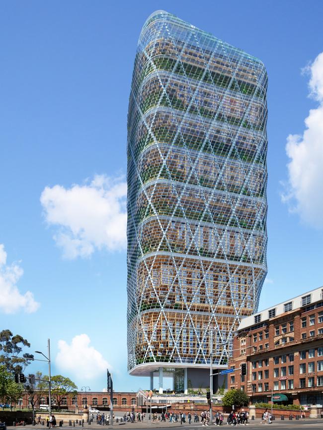 The building will sit 40-storeys high at Sydney’s Central Station.