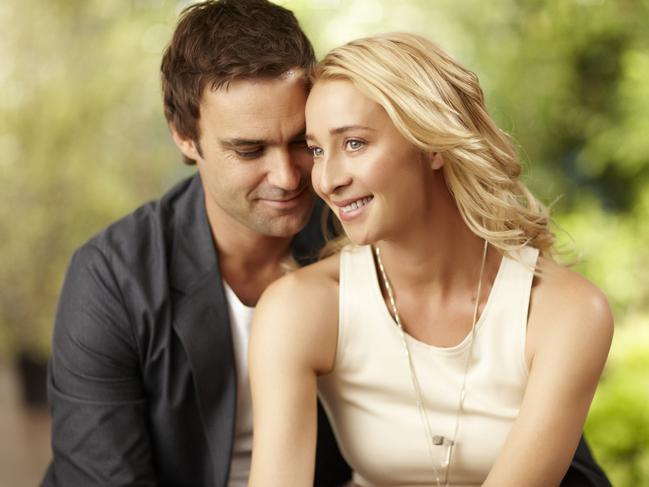 Matt Le Nevez and Asher Keddie in Offspring. Picture: Channel 10