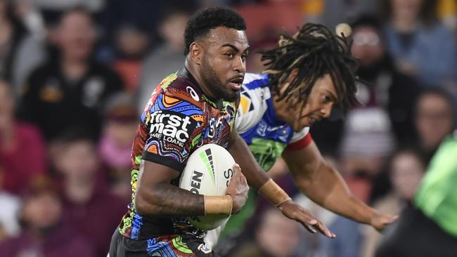 Ezra Mam started and finished a superb 70m try. Picture: Picture: NRL Images