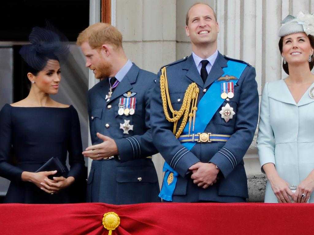 Reports of a rift first surfaced in the middle of last year, and the Sussexes have decided to form their own foundation rather than work with the Duke and Duchess of Cambridge. Picture: Tolga AKMEN / AFP.