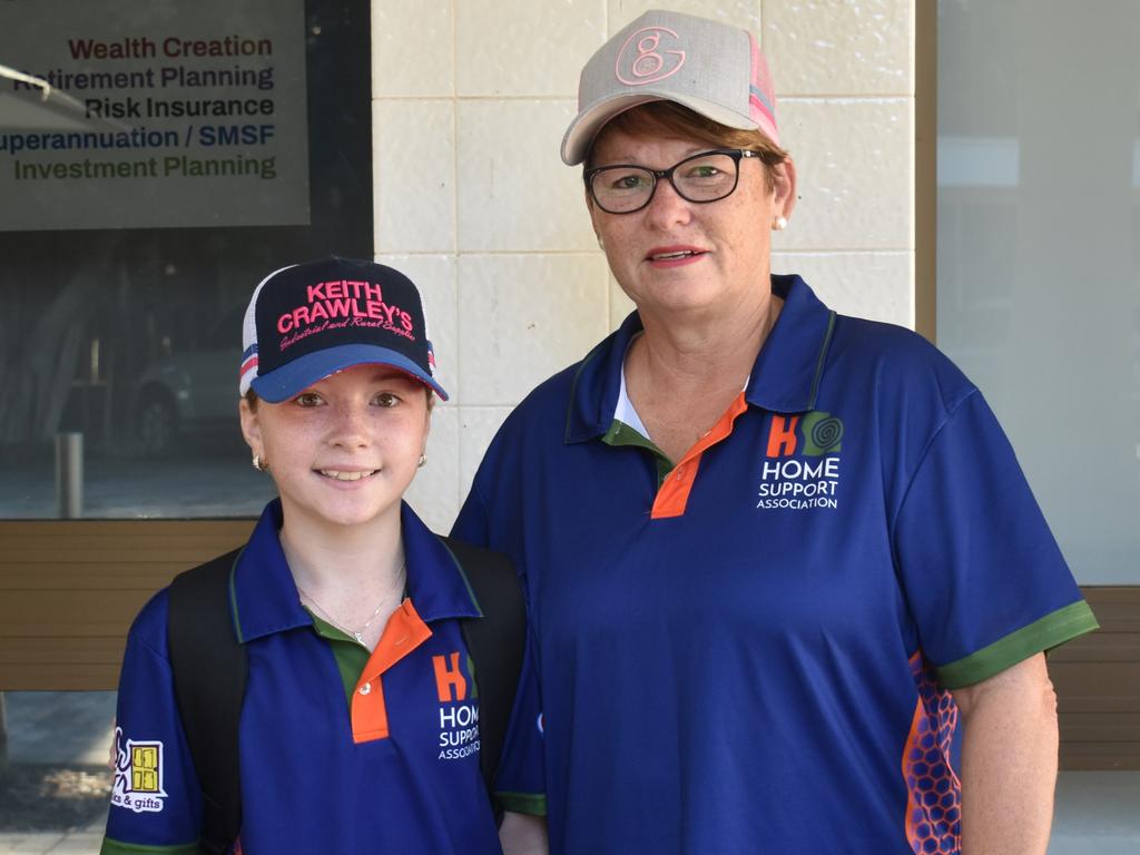 Olivia and Robyn Death competed in the 2km event at the annual Rocky River Run in Rockhampton on May 18, 2025.