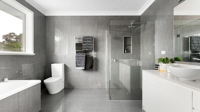The property has four bathrooms.