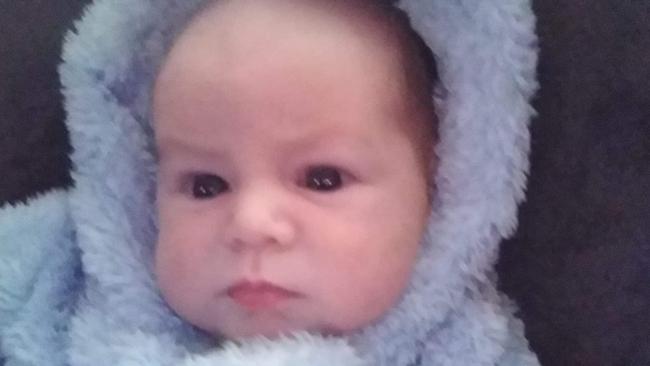 Baby Lucas died last week, aged just seven weeks.