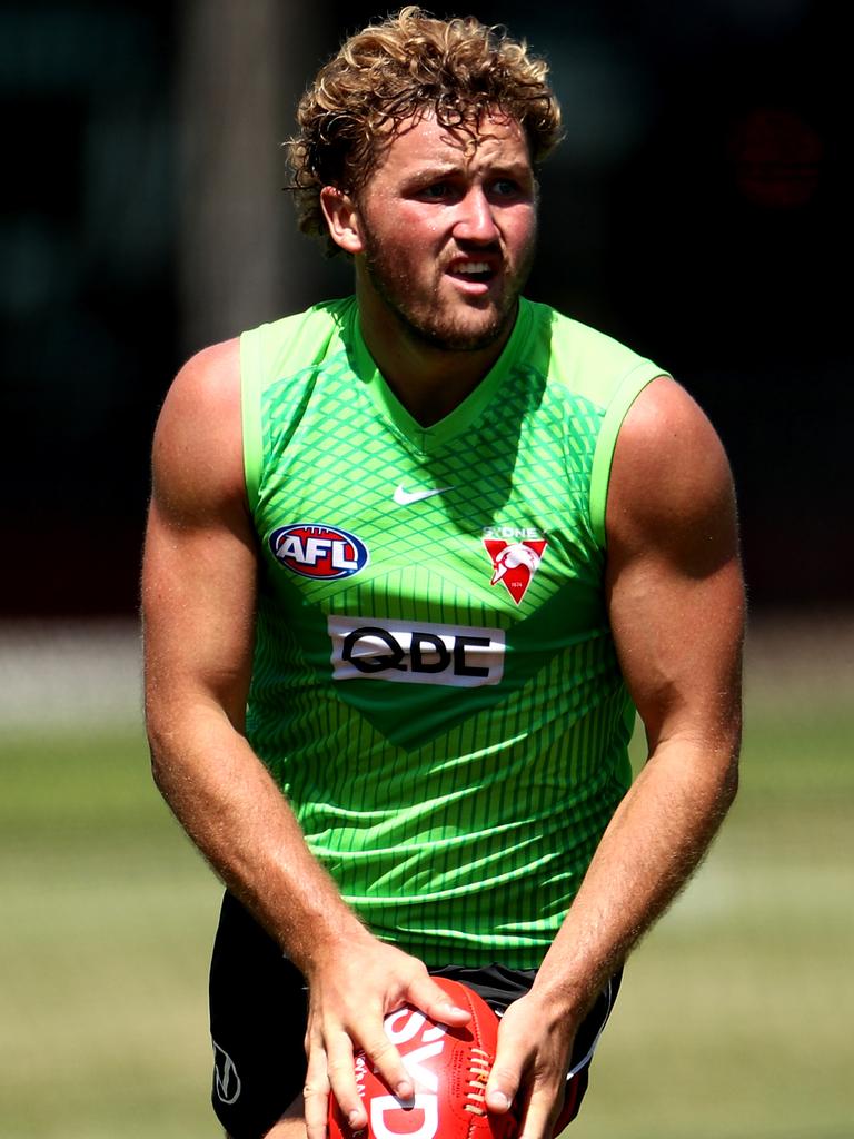 Will Gould is waiting for his chance at the Swans.