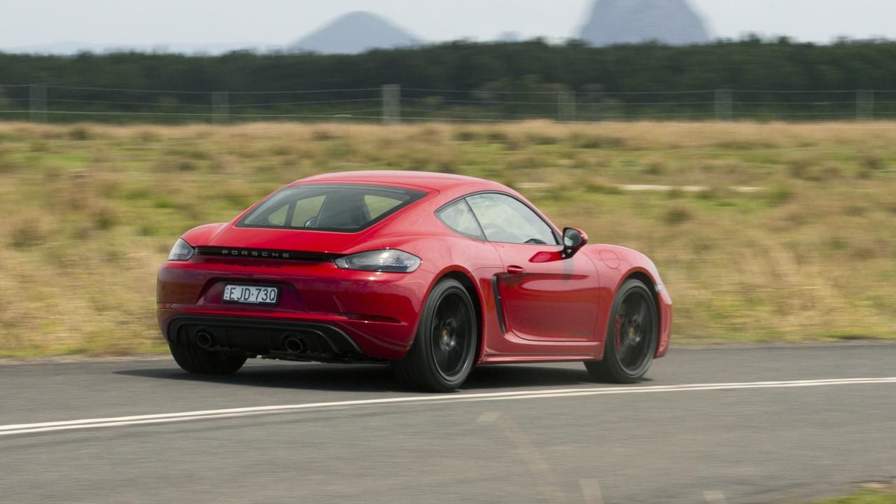 The Cayman GT4 is a lot less expensive than a 911.