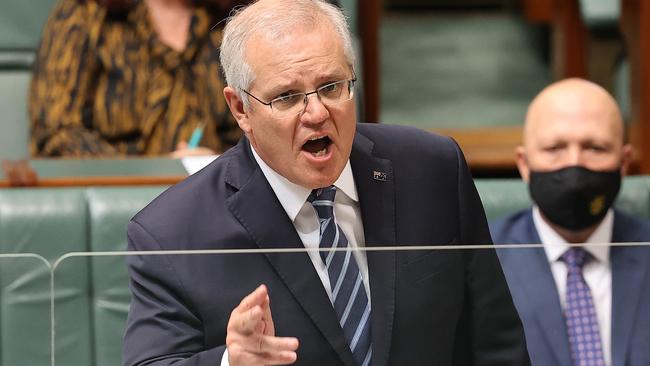 It has been a horrific 10 days for the Morrison government. Picture: NCA NewsWire / Gary Ramage