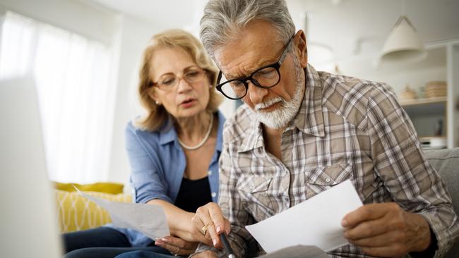 Many people are experiencing some degree of financial difficulty, but most believe super gives them more confidence about their future finances. Picture: iStock