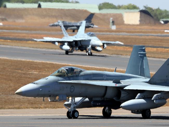 ADF Operation Pitch Black in the Northern Territory, 2016. Picture: Nigel Pittaway