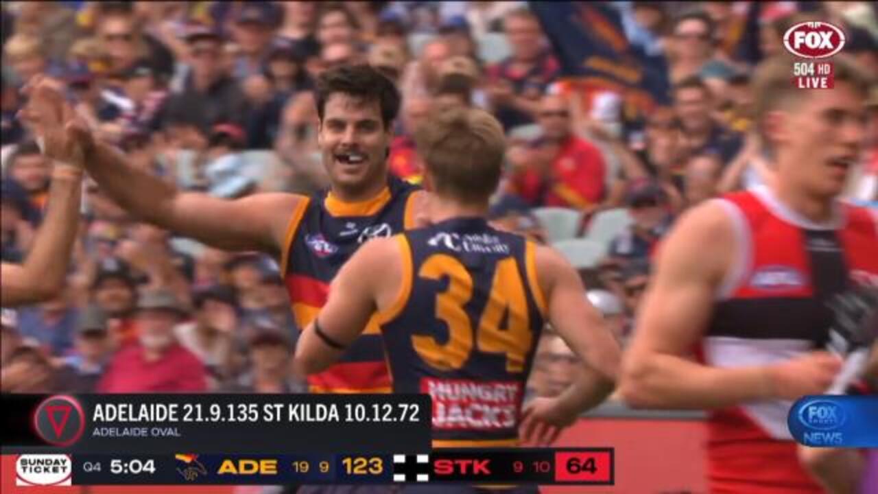 Crows's early statement in big win