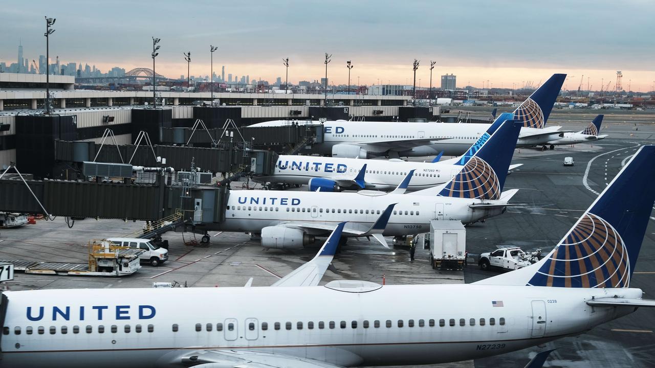 United Airlines are yet to respond to the claims made by Ms Longoria. Picture: Spencer Platt/Getty Images/AFP.