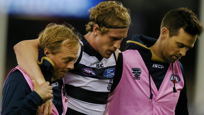 Josh Caddy will be sidelined for up to eight weeks. Picture:Wayne Ludbey