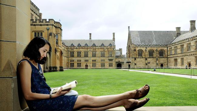 The University of Sydney made more money from foreign students than local the past year.