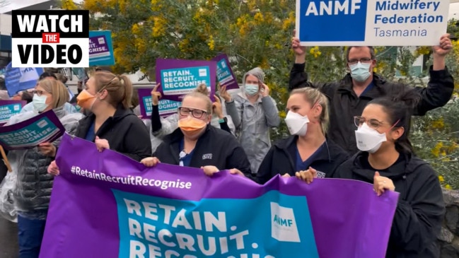 ANMF Tasmania strike at LGH