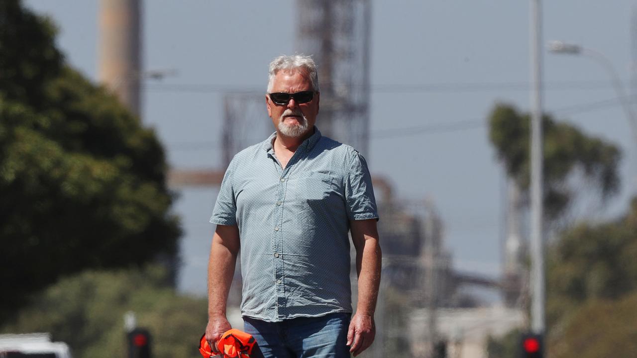 David Dillon is calling for the Environmental Protection Authority (EPA) to further analyse the pollutants being released into Corio by the Viva Refinery. Picture: Alan Barber