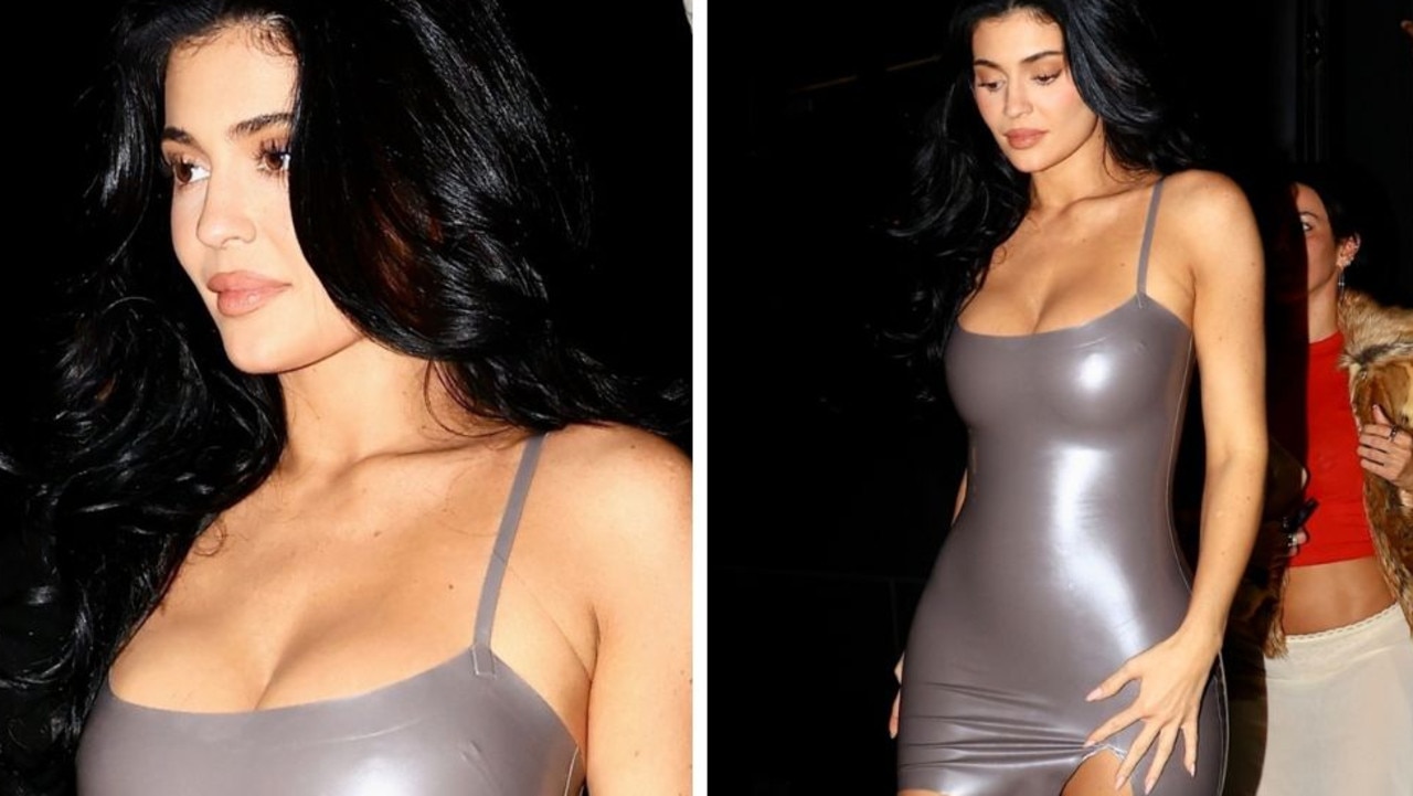 Kylie Jenner’s insane latex outfit