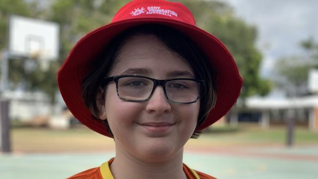 Cooper Wells at the 2022 Sony Foundation camp in Mackay. Picture: Duncan Evans