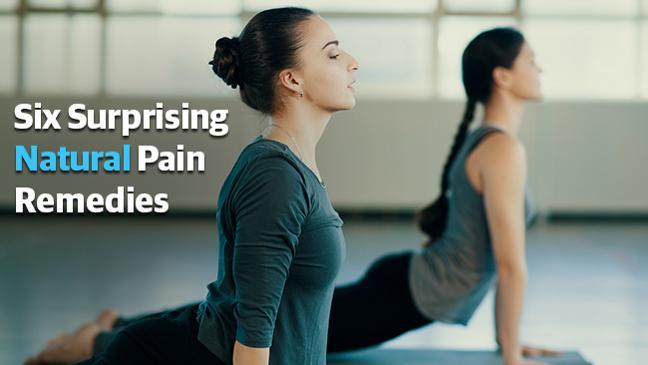 Six surprising natural pain remedies