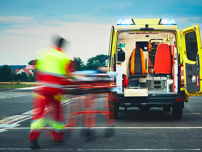 Two people in hospital after horror highway crash