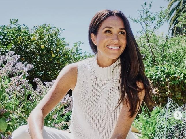 The Duchess of Sussex opened up about motherhood in the Confessions of a Female Founder podcast.