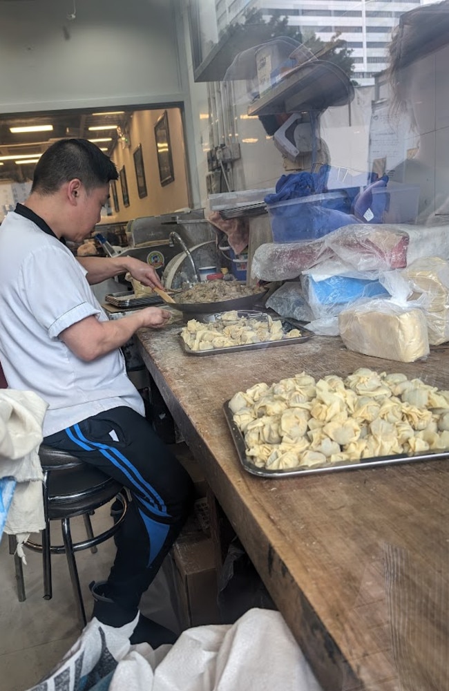 Good Hope Noodle in Hong Kong makes more than 1000 wontons a day.