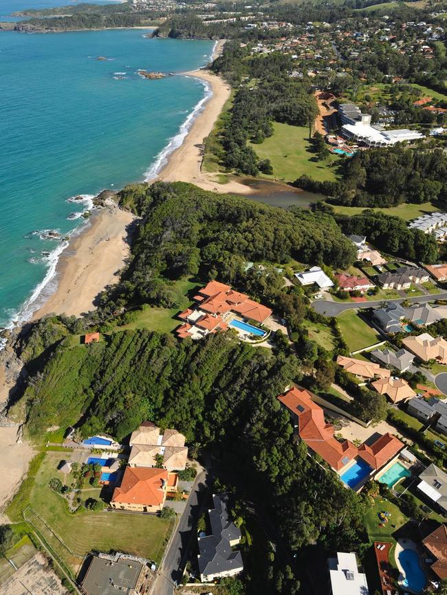 Nathan Tinkler house at Sapphire Beach Coffs Harbour NSW