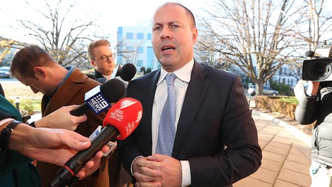 Treasurer Josh Frydenberg ... “the speed with which they (the recommendations) will be implemented is unprecedented”. Picture Kym Smith