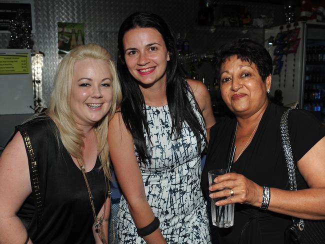 SAVVY Casey Drew, Samantha Bacon and Renuka Duerr at the Sovereign Hotel Picture Bryan Lynch