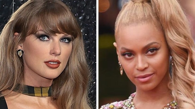 Taylor Swift and Beyonce. Picture: Supplied