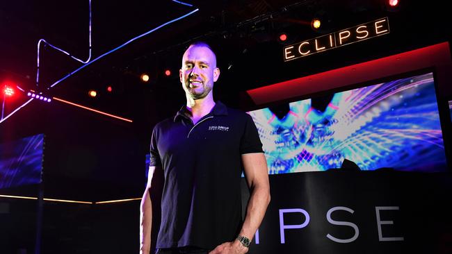 Businessman Trent Redman at his new Nightclub Eclipse in the Fortitude Valley. Friday April 19, 2024. Picture, John Gass