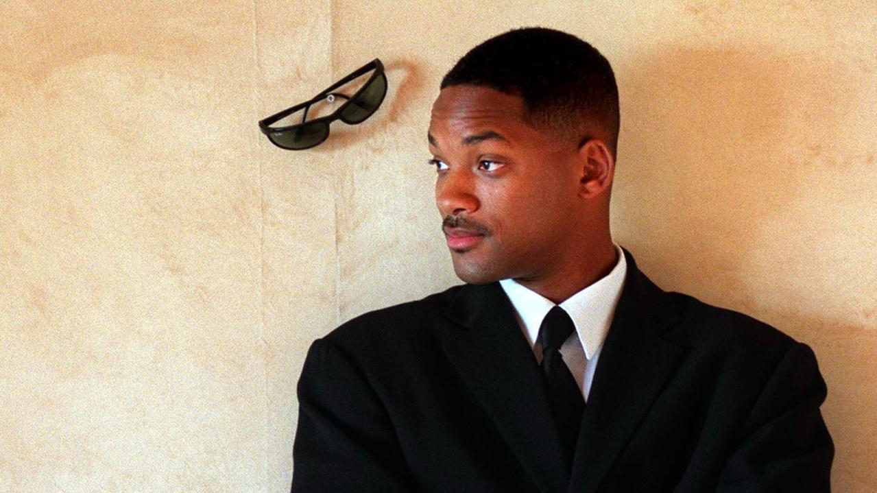 Will Smith in Sydney to promote Men In Black in 1997.