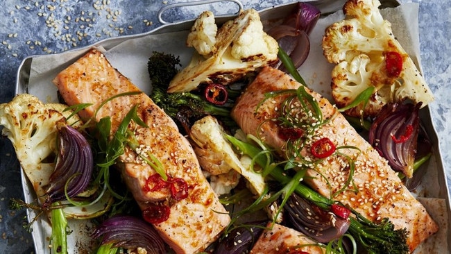 David Herbert’s salmon tray bake