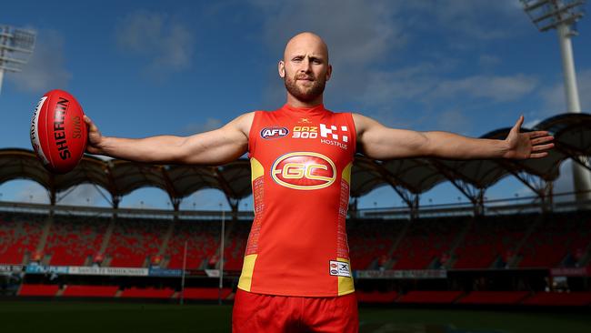 Rumours are swirling — again — that Gold Coast superstar Gary Ablett could be on the way back to his spiritual home at Geelong. Picture: Getty Images