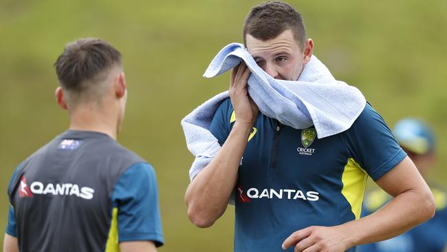 Josh Hazlewood said he is aiming to play ‘three or four Tests’ in the Ashes.