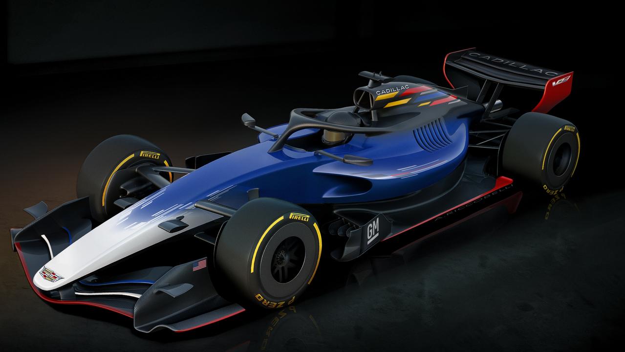 Cadillac has announced its intention to enter F1 from 2026. Picture: Supplied