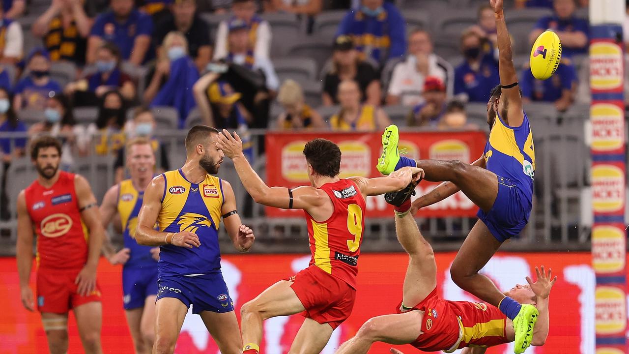 Willie Rioli is free to play this weekend despite his hit on Matt Rowell. Picture: Getty Images