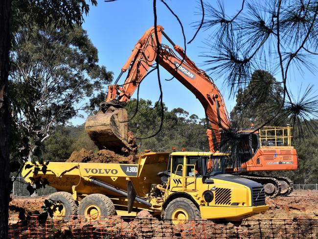 The $2.4 million earthworks project is underway on Signature Care's 144-bed Grafton aged care development.