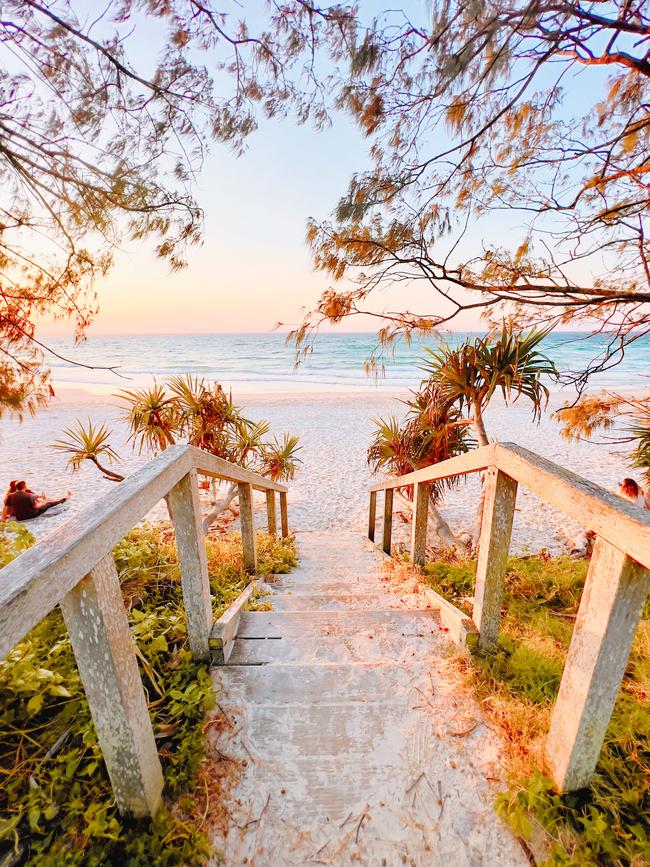 The white sandy beaches of Byron Bay are a mammoth drawcard for tourists.