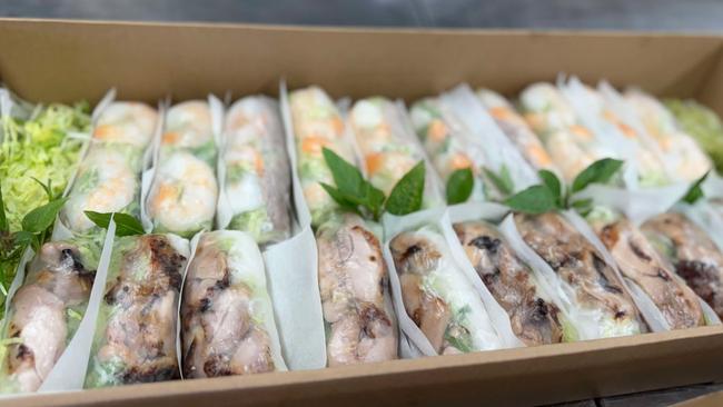 Some of the catering options on offer at Hidden Saigon in Berrimah. Picture: Supplied